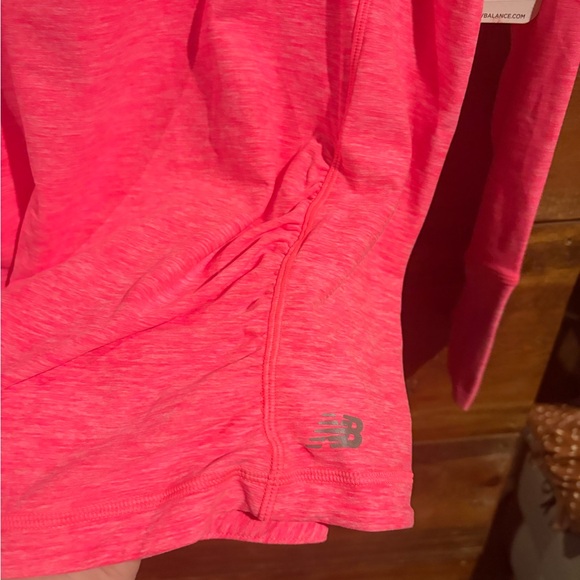 New Balance Women's Bright Pink PullOver - Picture 2 of 6